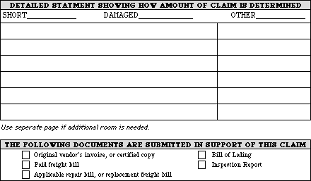 AAA-Carpet.com -- Shipping Claim Form